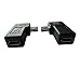 UCEC USB 2.0 Adapter Plug - Left and Right Angle Mini to Micro - Male to Female - Pack of 2 primary