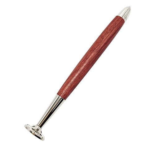 FULUSHOU 2 in 1 Tobacco Pipe Metal Cleaning Tool Rosewood Color