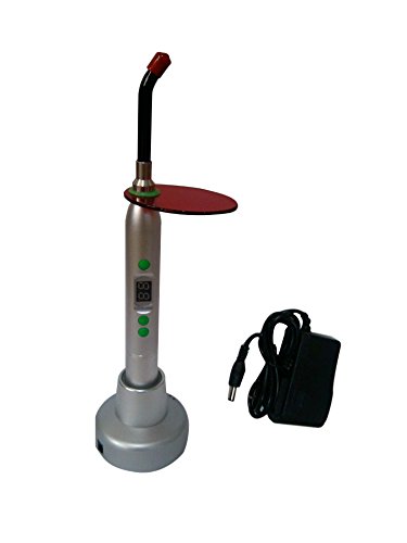 Bestdental 5 W LED Wireless Curing Light Cure Lamp 1400 mw (Silver)