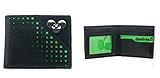 DEADMAU5 Metal Logo Green Dot Black Bifold WALLET