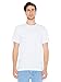 American Apparel Unisex Fine Jersey Short Sleeve T-Shirt, White, Large