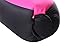 MAMBLE Inflatable Lounger Sofa Portable Sofa Bed Air Sofa for Travelling, Camping, Beach, Park Pink