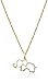VIR JEWELS 1/20 cttw to 1/6 cttw Diamond Pendant, Diamond Pendant Necklace for Women in 14K Gold with 18 Inch Chain, Prong Setting