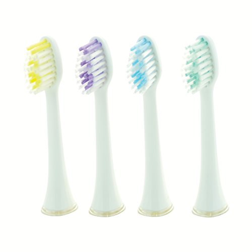 Crystal Care Professional Sonic Toothbrush Heads - White