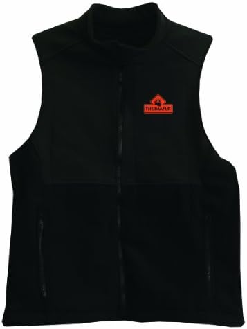 ThermaFur Ultra Heating Vest w/ Softshell - BLACK MEDIUM