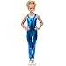 Stretch is Comfort Kid's Metallic Tank Doll Unitard SC
