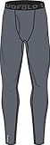 Duofold Men's Mid Weight Fleece Lined Thermal Pant, Stormy Night, Medium