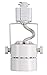 Cloudy Bay LED Track Light Head,Warm White Dimmable,Adjustable Tilt Angle Spotlight Track Lighting Fixture,8W 580lm for Accent Retail,White Finish
