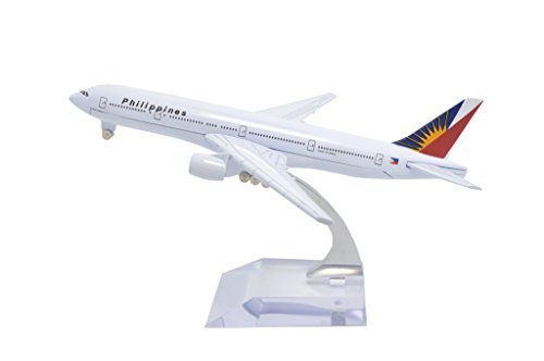 TANG DYNASTY(TM) 1:400 16cm Boeing B777 Philippine Airlines Metal Airplane Model Plane Toy Plane Model