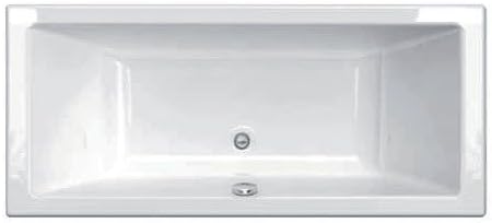 Baignoire New Anco Rectangle En Acrylique Coussin Repose Tete Fourni 180x80cm Amazon Fr Bricolage