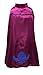 Cokos Box Girls Coronation Dress Costume Cape Gloves Tiara Crown, 3 Years, Blue Purple