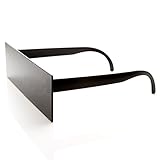 zeroUV - Internet Censorship One-Piece Black Bar Novelty Sunglasses