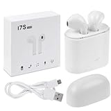 Wireless Earbuds,Bluetooth Headphones Mini In-Ear Headsets Sports Earphone with 2 True Wireless Earbuds for iPhone X/8/7/6/6s plus and Most Android SmartPhones (White)
