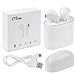 Wireless Earbuds,Bluetooth Headphones Mini In-Ear Headsets Sports Earphone with 2 True Wireless Earbuds for iPhone X/8/7/6/6s plus and Most Android SmartPhones (White)