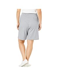 Pantalones cortos tipo bermuda, suaves, talla grande, para dama