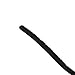 Mandala Crafts Flat Cowhide Genuine Leather String Cord Lace, Rawhide Strip for Jewelry Making, Clothing, Shoelaces, Baseball Gloves, and Saddles (2mm,8.75 Yards, Black)