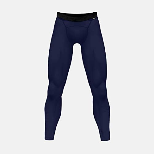 SLEEFS Hue Navy Solid Tights for Men 