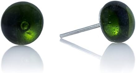 Moneta JewelryStud Earrings, Recycled Glass Ball, Handmade, Fair Trade, Beautiful Gift for Women