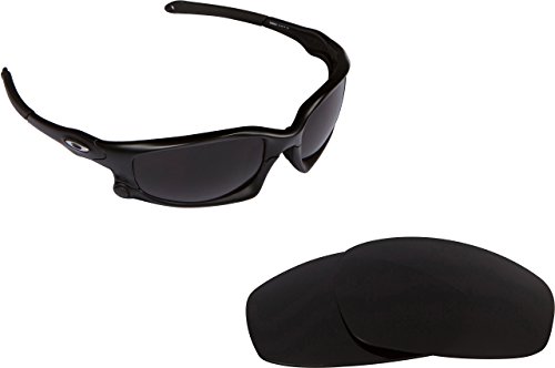 New SEEK OPTICS Replacement Lenses Oakley WIND JACKET - Polarized Black