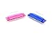 Coobl Kids Clearly Colorful Translucent Harmonica, Assorted Colors(1pcs)