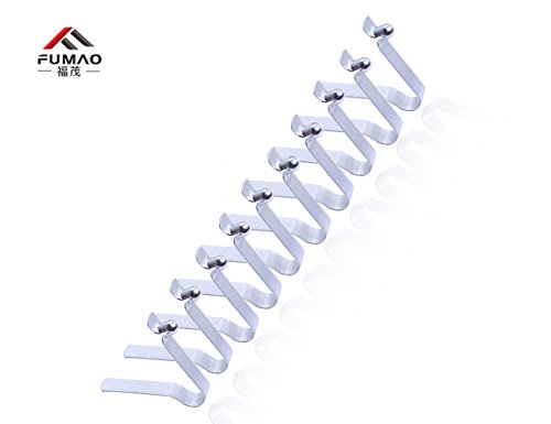 image for FUMAO Manufacture Supply 10Pcs T Metal Push Button Clips Used for 1.10