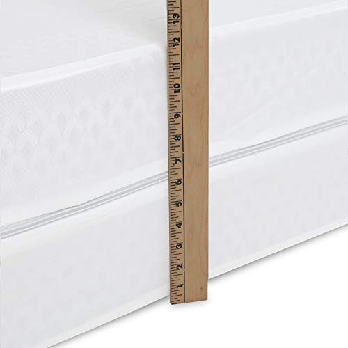 Leggett & Platt Sleep Calm 2-Piece Premium Bed Bug Prevention Pack with Easy Zip Mattress and Zippered Box Spring Encasement, Twin