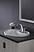 KOHLER 45100-4-CP Alteo Centerset 4 inch Bathroom Faucet with Pop-Up Drain Assembly, 2-Handle Bathroom Sink Faucet, 1.2 gpm, Polished Chrome