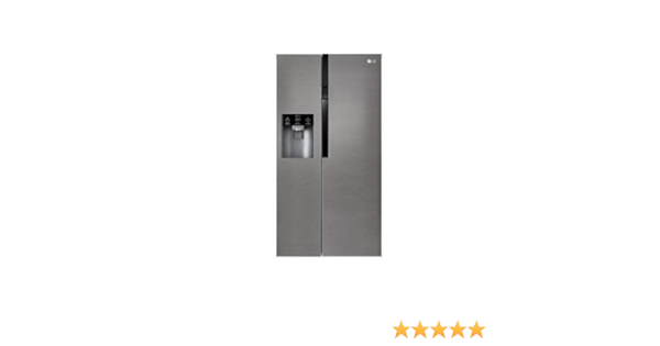 Lg Gsl360Icev Frigorificos, Plata