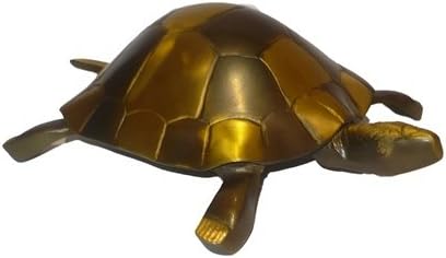 handmade Brass Material Tortoise Medium Statue BY vyomshop™