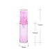 erioctry 5ML Airless Pump Bottle-Empty Refillable Airless Vacuum Pump Cream Lotion Bottle Travel Bottles Toiletries Liquid Container for Cosmetic Make-up Pack of 6 (Pink)