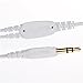 JBuds J2 Premium Hi-Fi Noise-Isolating Earbuds Style Headphones (White/Gray)