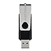 KOOTION 10PCS 8GB USB 2.0 Flash Drive Memory Drive Swivel Memory Stick Flash Memory Black