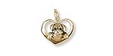 Pug Jewelry 14k Gold Pug Charm Handmade Dog Jewelry
