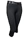 Victoria's Secret PINK Ultimate Yoga Extreme Crop Leggings Medium Rise Waist in Black (Medium)