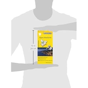 Michelin FRANCE: Alpes-Maritimes Map 341 (Maps/Local (Michelin))