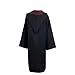 YAHUIPEIUS Adult Costume Robe Hooded Cloak With Gryffindor Emblem by (S)