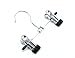Nature Smile 6'' Double Adjustable Clips Boots Hangers - 6 Pack - Ultra Thin Space Saving Boots Socks Bags Hanging Clips, Boot Holder, Boot Storage,Portable Travel Clips Hangers, Pet hangers