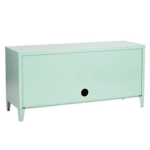 HouseinBox Metal Storage Cabinet Kids Organizer 2 Tier 6 Shelves Stacking Stand with Handle