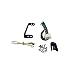 CJB Police siren 200 Watt 8 Tones Emergency Warning Siren PA System Kit w/ Handheld Microphone & Light Control Switches ( Speaker Not Included )