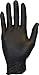 Black Nitrile Exam Gloves - Medical Grade, Disposable, Powder Free, Latex Rubber Free, Heavy Duty, Textured, Non Sterile, Work, Medical, Food Safe, Cleaning, Wholesale, Size Extra Large (Box of 100)