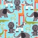 Preschool Nap Mat Sheet (Jungle Fun (percale))