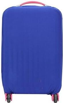 CREJOY - Extra Thick Suitcase Protective Anti-Scratch Luggage Cover (Multiple Color/Size) (S(18''~20''), Blue)