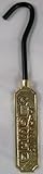 Metal Fireplace Damper Pull with Solid Brass Handle