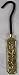 Metal Fireplace Damper Pull with Solid Brass Handle