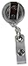 Buttonsmith Rosie Tinker Reel Retractable Badge Reel - with Alligator Clip and Extra-Long 36 inch Standard Duty Cord - Made in The USA