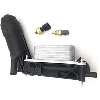 Amazon Com Engine Oil Filter Adapter Housing Oil Cooler