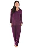 Women's Button-Up Sleepwear Set (Classic Comfort) Eco-Friendly Gifts by Texere