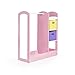 Guidecraft See and Store Dress-up Center - Pastel: Toddlers' Clothing Rack Wardrobe with Mirror & Shelves, Cubby Armoire with Bottom Tray - Kids Bedroom Furniture