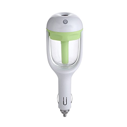 MIGHTYDUTY Car Air Humidifier Aromatherapy Essential Oil Diffuser Freshener Diffuser Green