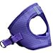 Doggie Design Dog Harness - No Choke Dog Harness, Dog Vest, Mesh Polyester, Pet Harness, Simple Step in and Go Design - Paisley Purple - S